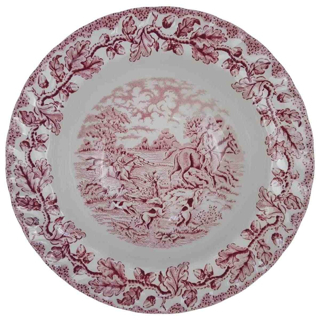Dessertschale 14,8 cm Myott Country Life Rot gebraucht - sehr gut