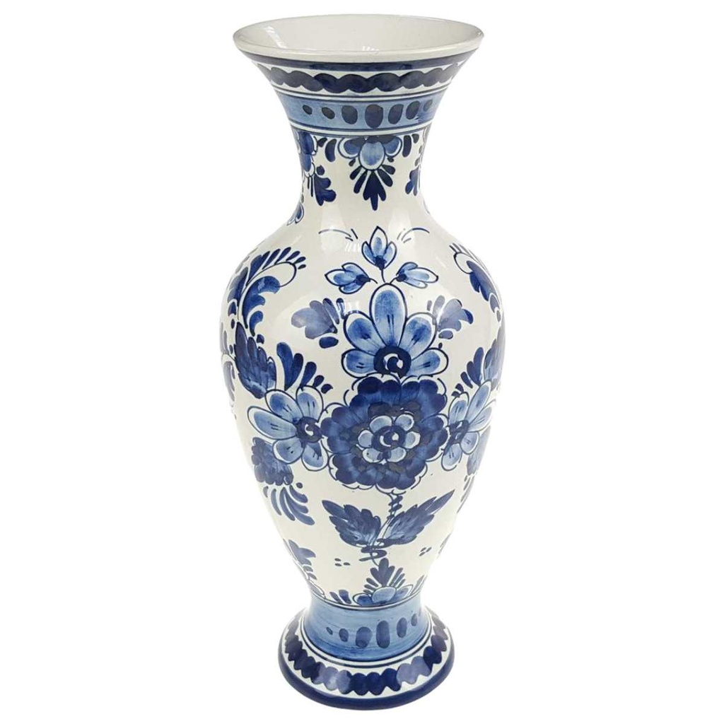 Vase 36 cm Delfts Blauw Blumen Blumendekor gebraucht - akzeptabel