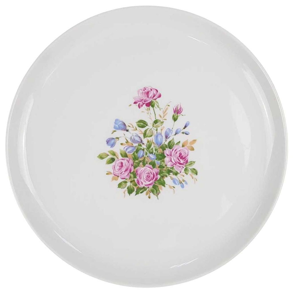 [98207] Kuchenteller Dessertteller 19,2 cm Melitta Blumendekor Bunt Blumen gebraucht - gut