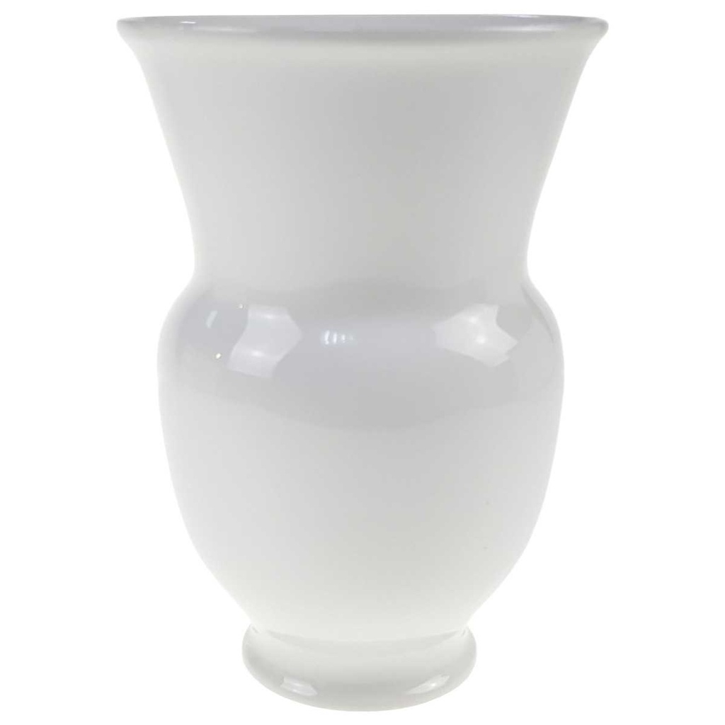 [98237] Vase 14,5 cm KPM Berlin Halle 0 Weiß gebraucht - sehr gut
