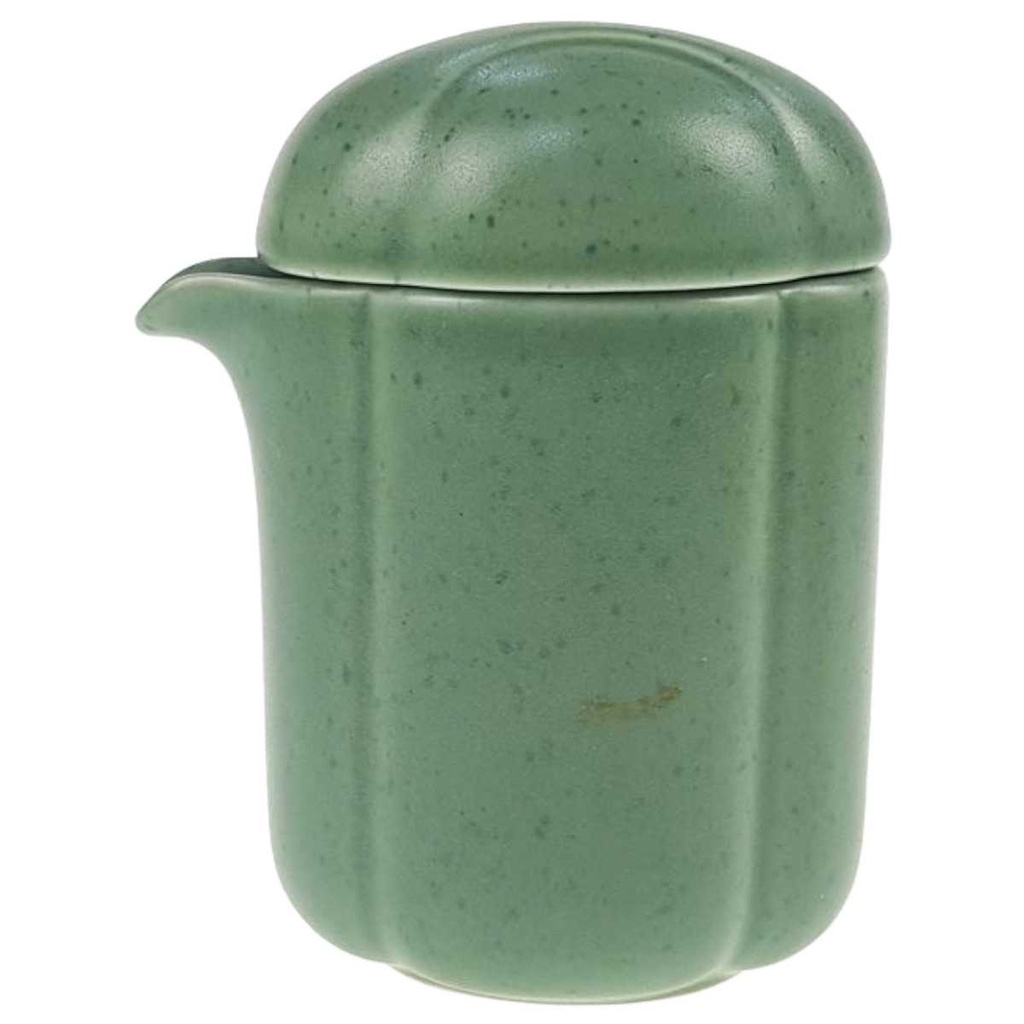[98251] Milchkännchen mit Deckel 0,2 L Rosenthal Form Ohne Namen Silja grün gebraucht - sehr gut