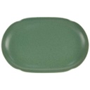 Speiseplatte 34x22 cm Rosenthal Form Ohne Namen Silja grün gebraucht - sehr gut