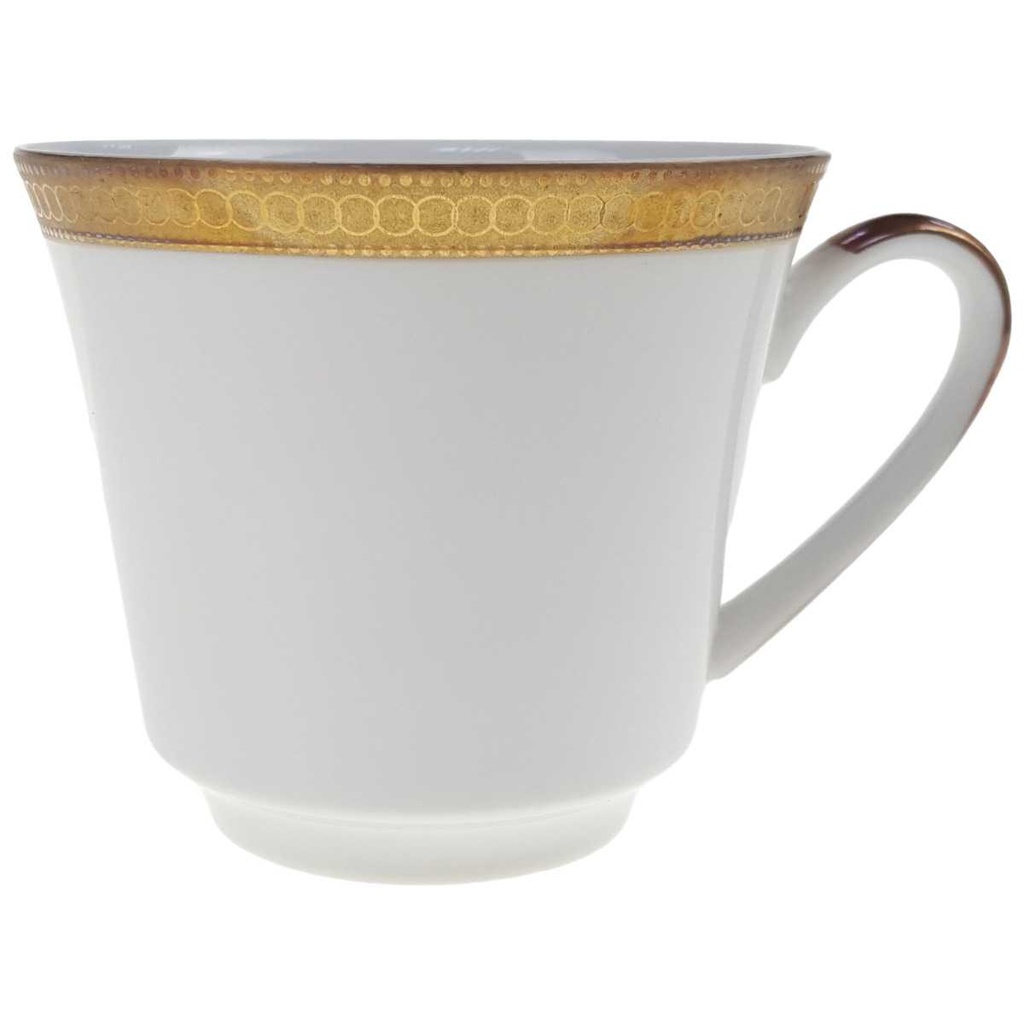 [98279] Kaffeetasse 0,2 L Winterling Kirchenlamitz Goldene Bordüre 8 mm gebraucht - gut