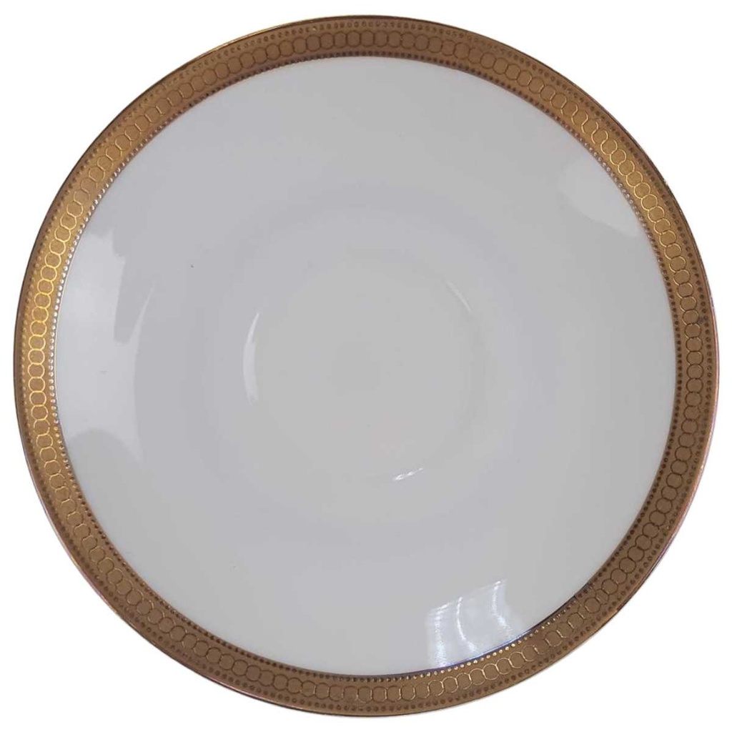 [98280] Untertasse für Kaffee 15 cm Winterling Kirchenlamitz Goldene Bordüre 8 mm