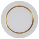 Kuchenteller Dessertteller Golddekor 18,8 cm Thomas Porzellan Rotunda gebraucht - gut