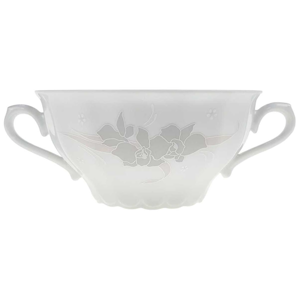 [98308] Suppentasse Suppenbecher Eschenbach Toledo Dekor 2665 Orchidee gebraucht - sehr gut