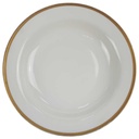 Suppenteller Goldrand 22,5 cm Eschenbach Rita W1242 5 mm gebraucht - gut