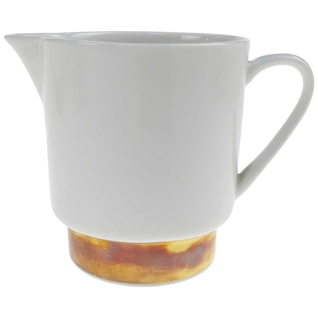 [98313] Milchkännchen Goldrand Melitta Hamburg gebraucht - gut