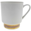 Kaffeetasse Goldrand Melitta Hamburg