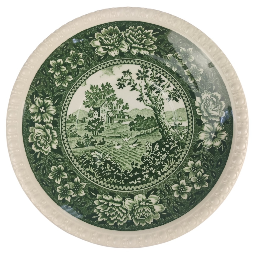 [98322] Suppenteller 17,1 cm Villeroy & Boch Rusticana Grün gebraucht - akzeptabel