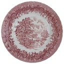 Speiseteller 25,6 cm Grindley Country Style Rot gebraucht - akzeptabel
