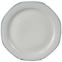 Speiseteller 25 cm Burg Lindau Blaue Linie gebraucht - akzeptabel