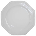 Speiseteller 24,5 cm Schirnding Bavaria Paris Kordelrand Blaukante gebraucht - akzeptabel
