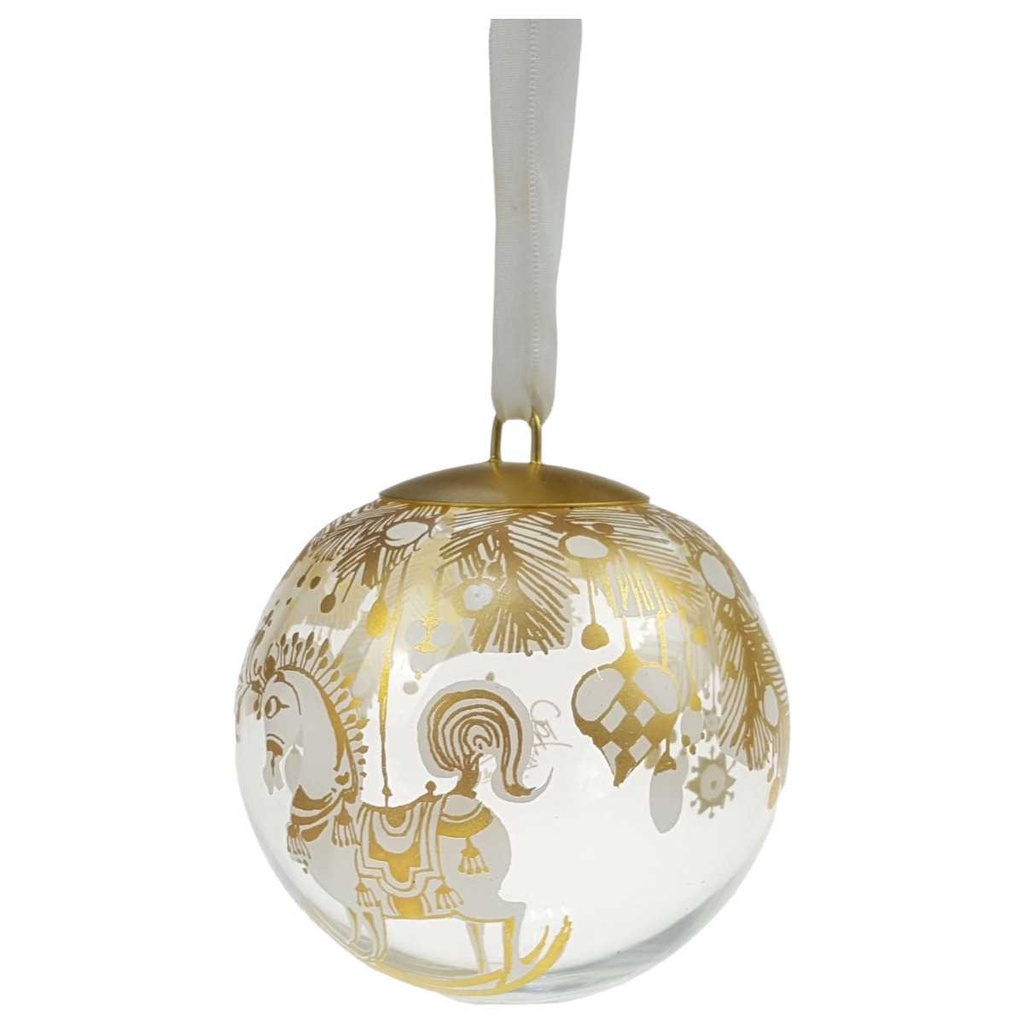 [98351] Schmuckkugel Rosenthal Baumschmuck Ikarus gebraucht - sehr gut