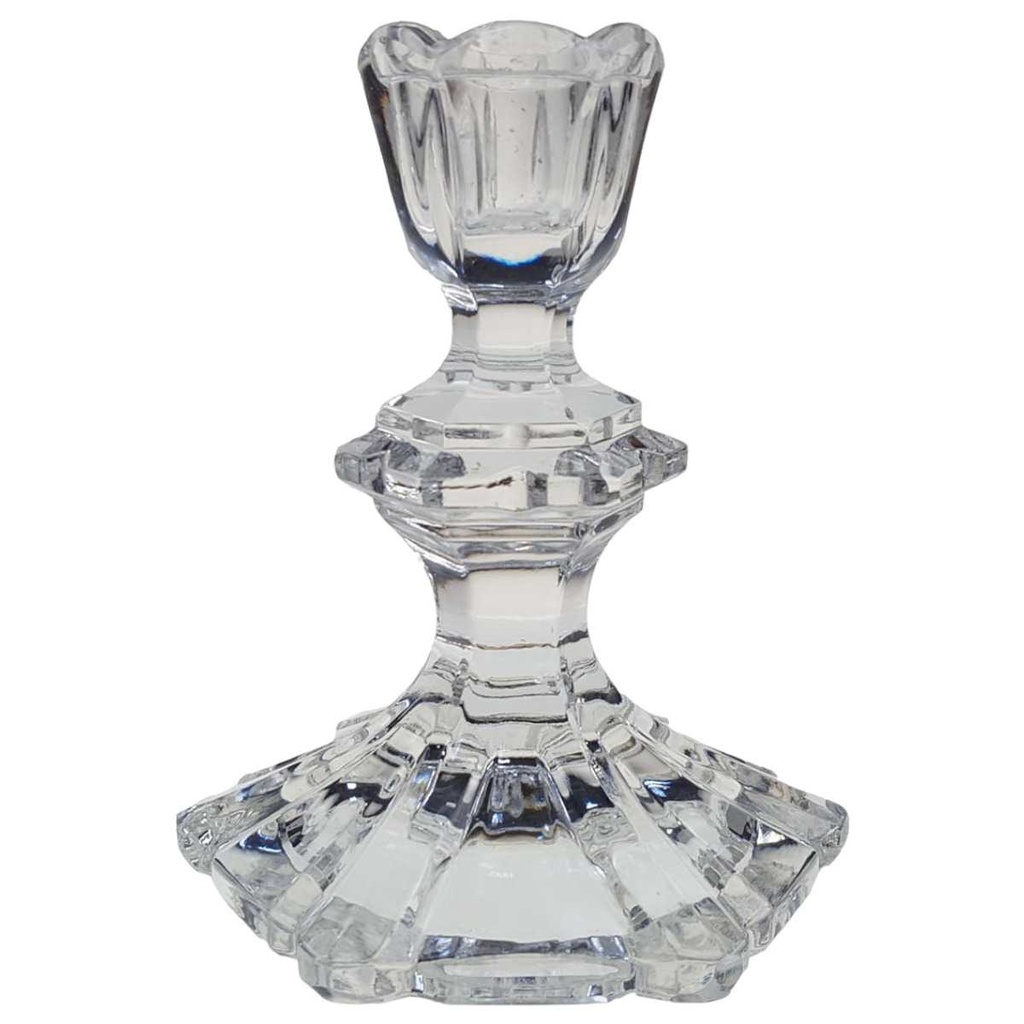 Kerzenhalter für Stabkerzen H 12 cm Sudety Transparent