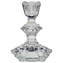 Kerzenhalter für Stabkerzen H 12 cm Sudety Transparent