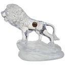 Skulptur Cristal d`Arques Löwe Transparent gebraucht - neuwertig