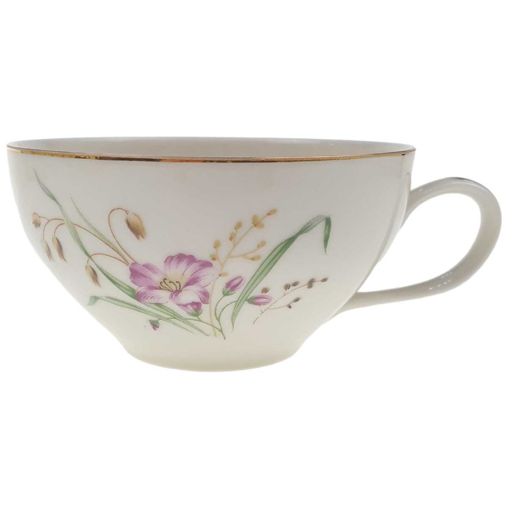 [98374] Teetasse Sophienthal Blumendekor Blumen gebraucht - gut