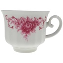 Kaffeetasse Seltmann Weiden Relief Pinke Blume gebraucht - sehr gut