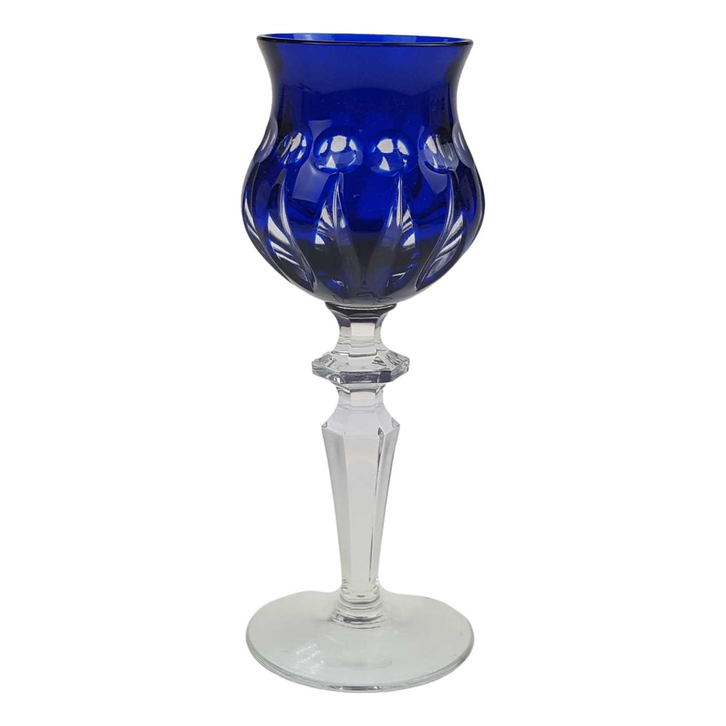 [98392] Likörglas Römerglas Schnapsglas Überfangglas Nachtmann Marylin Kobaltblau Blau gebraucht - sehr gut