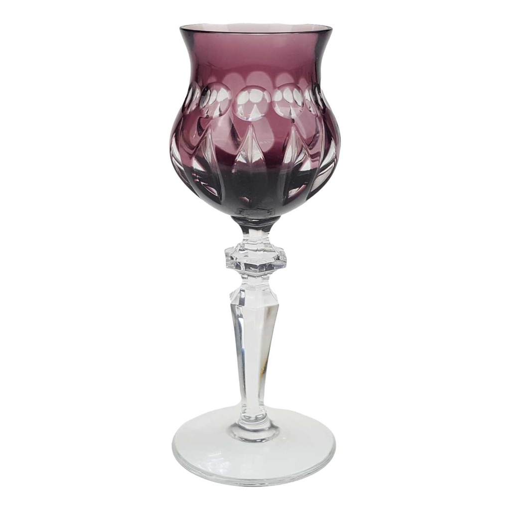 Likörglas Römerglas Schnapsglas Überfangglas Nachtmann Marylin Amethyst Lila gebraucht - sehr gut