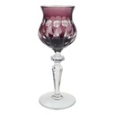 Likörglas Römerglas Schnapsglas Überfangglas Nachtmann Marylin Amethyst Lila gebraucht - sehr gut