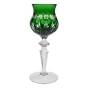Likörglas Römerglas Schnapsglas Überfangglas Nachtmann Marylin Grün Smaragdgrün gebraucht - sehr gut