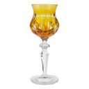 Likörglas Römerglas Schnapsglas Überfangglas Nachtmann Marylin Beige Bernstein gebraucht - sehr gut