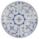 Kuchenteller 19 cm GKC Bavaria Indisch Blau Strohblume gebraucht - akzeptabel
