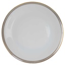 Kuchenteller Goldrand 19,7 cm Edelstein Bavaria Grauband 21499 gebraucht - akzeptabel