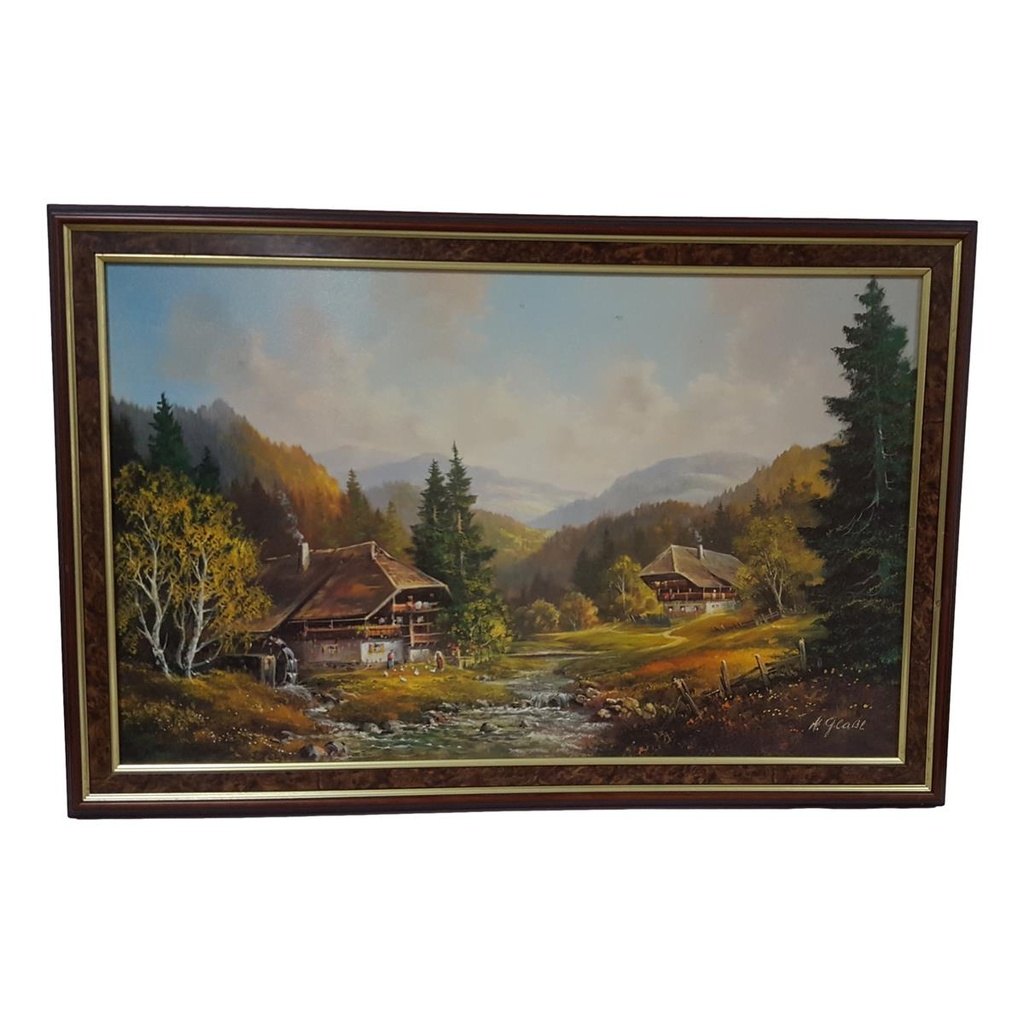 Gemälde mit Rahmen #018