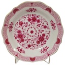 Dessertschale 13,8 cm Lindner Porzellan Marie Luise Alte Ranke Rot gebraucht - sehr gut