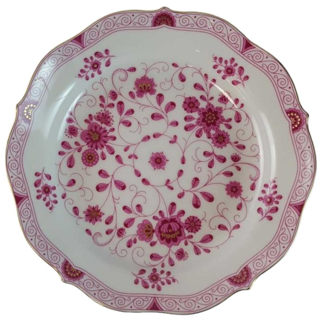 [45815425] Schale Snackschale 20 cm Lindner Porzellan Marie Luise Alte Ranke Rot gebraucht - neuwertig