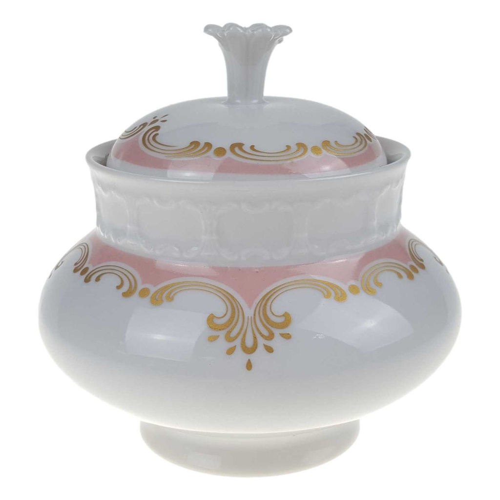 [458167269] Zuckerdose K & A Krautheim Rialto Rosa Gold gebraucht - sehr gut
