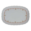 Servierplatte 35x24,5 cm K & A Krautheim Rialto Rosa Gold gebraucht - gut