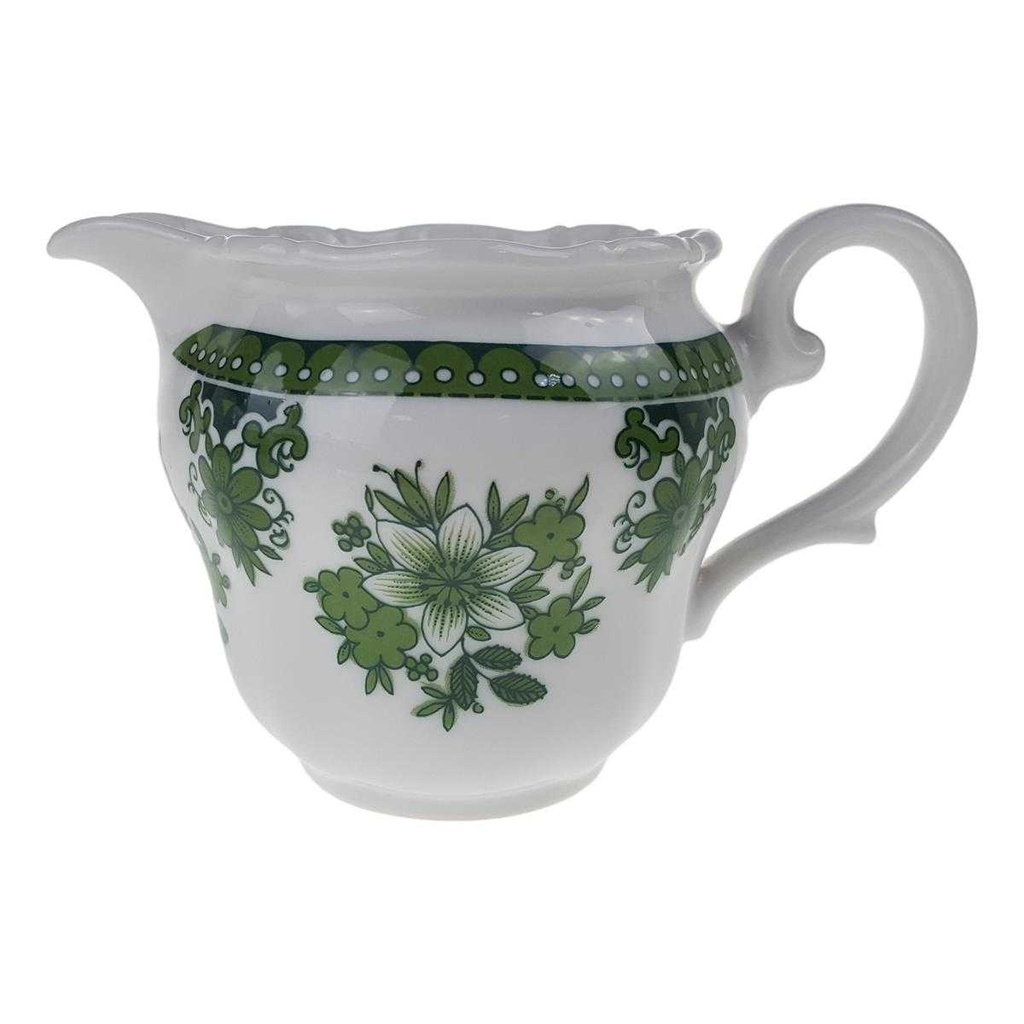 [458168432] Milchkännchen 0,2 L Seltmann Weiden Barock Hubertus Blumendekor gebraucht - sehr gut