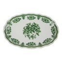 Servierplatte 30,5x21 cm Seltmann Weiden Barock Hubertus Blumen Blumendekor gebraucht - gut
