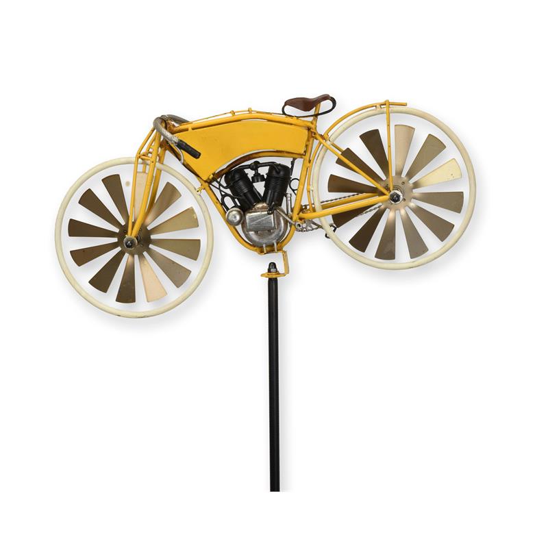 [LA-1816973] Windspiel Blech Motorrad