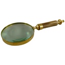 Leselupe Handlupe Vergrößerungsglas Messing