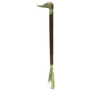 Schuhanzieher Messing Griff Braun L 48x10 cm