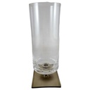 Bierglas Rosenthal Rauchglas Georg Jensen Berlin Eckiger Fuß