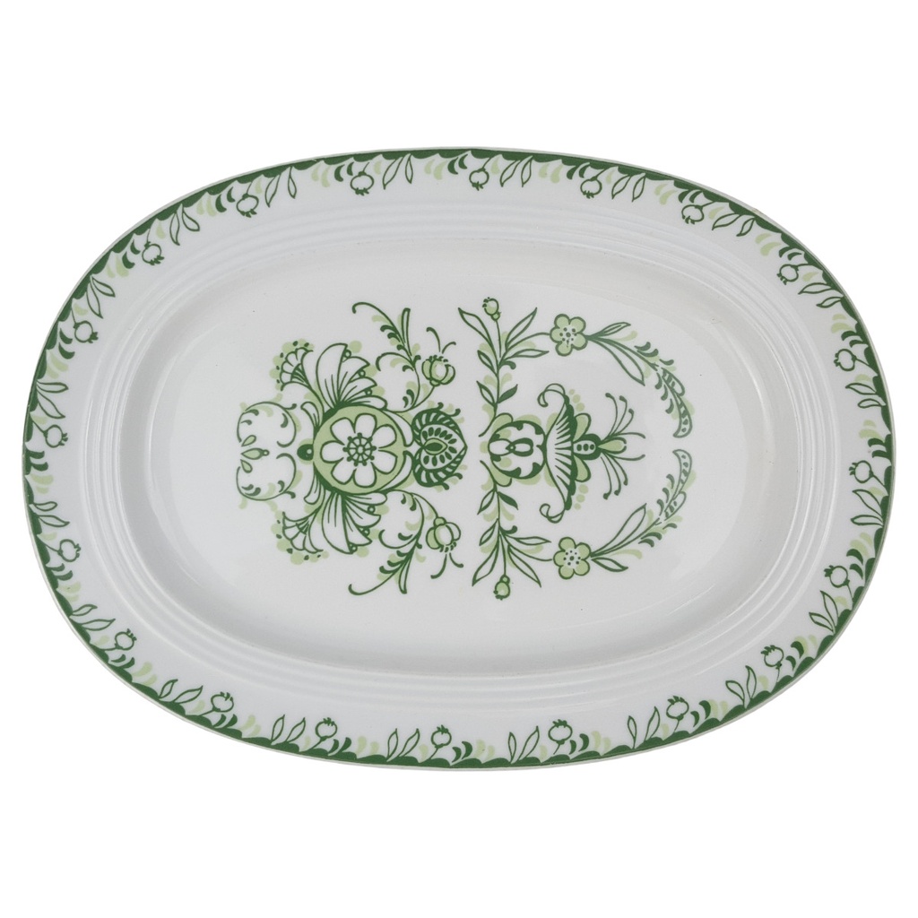 [1780775] Beilagenplatte 23,2x16,8 cm Friesland Melitta Jeverland Bunte Blätter gebraucht - sehr gut