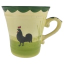 Becher mit Henkel Zeller Keramik Hahn & Henne