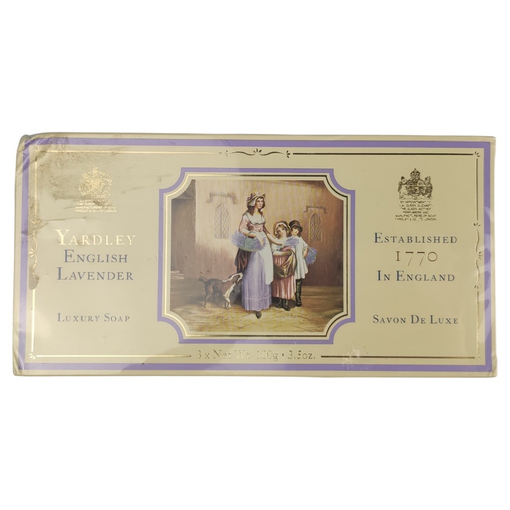 300Gramm Seife Seifen Pack Yardley English Lavender Luxury Soap