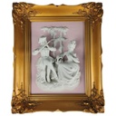 3D Bild Porzellan Holz