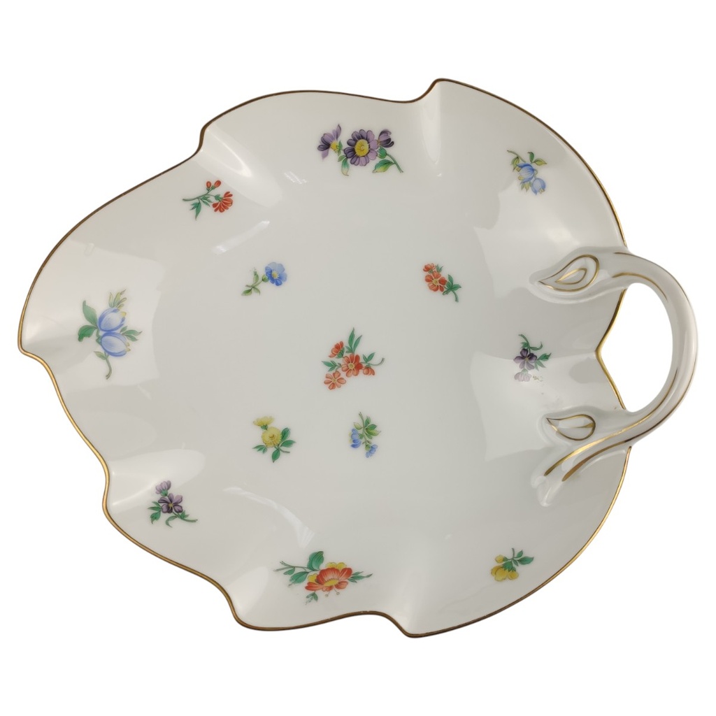 [1818156] Blattschale 21,5x18,8 cm Hutschenreuther Maria Theresia Mirabell gebraucht - neuwertig