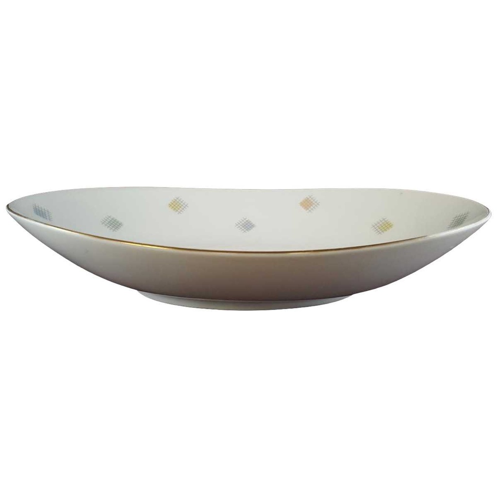 [45811034] Beilagenschale 28x18 cm Seltmann Weiden Liane Rautendekor 23559 gebraucht - gut