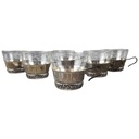 6er Set Teetasse Teeglas Schott Jena Glas Mainz gebraucht - gut