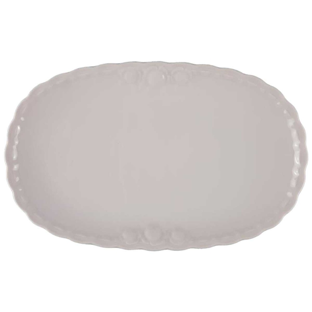 [458118271] Beilagenplatte 23,6x14,9 cm Hutschenreuther Drache Exklusiv Rosé Sanssouci Rosa gebraucht - gut