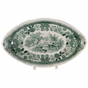 Beilagenschale klein 23x13,5 cm Villeroy & Boch Burgenland Grün gebraucht - sehr gut